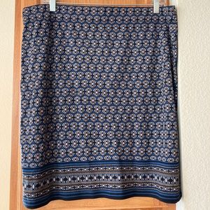 Printed Skirt